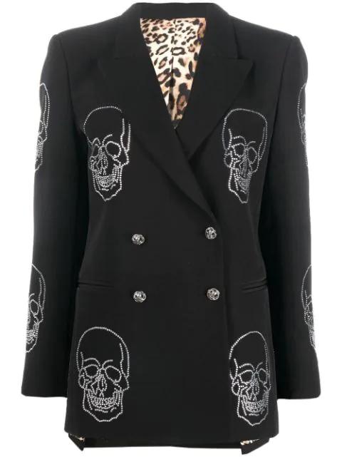 crystal-skull blazer by PHILIPP PLEIN