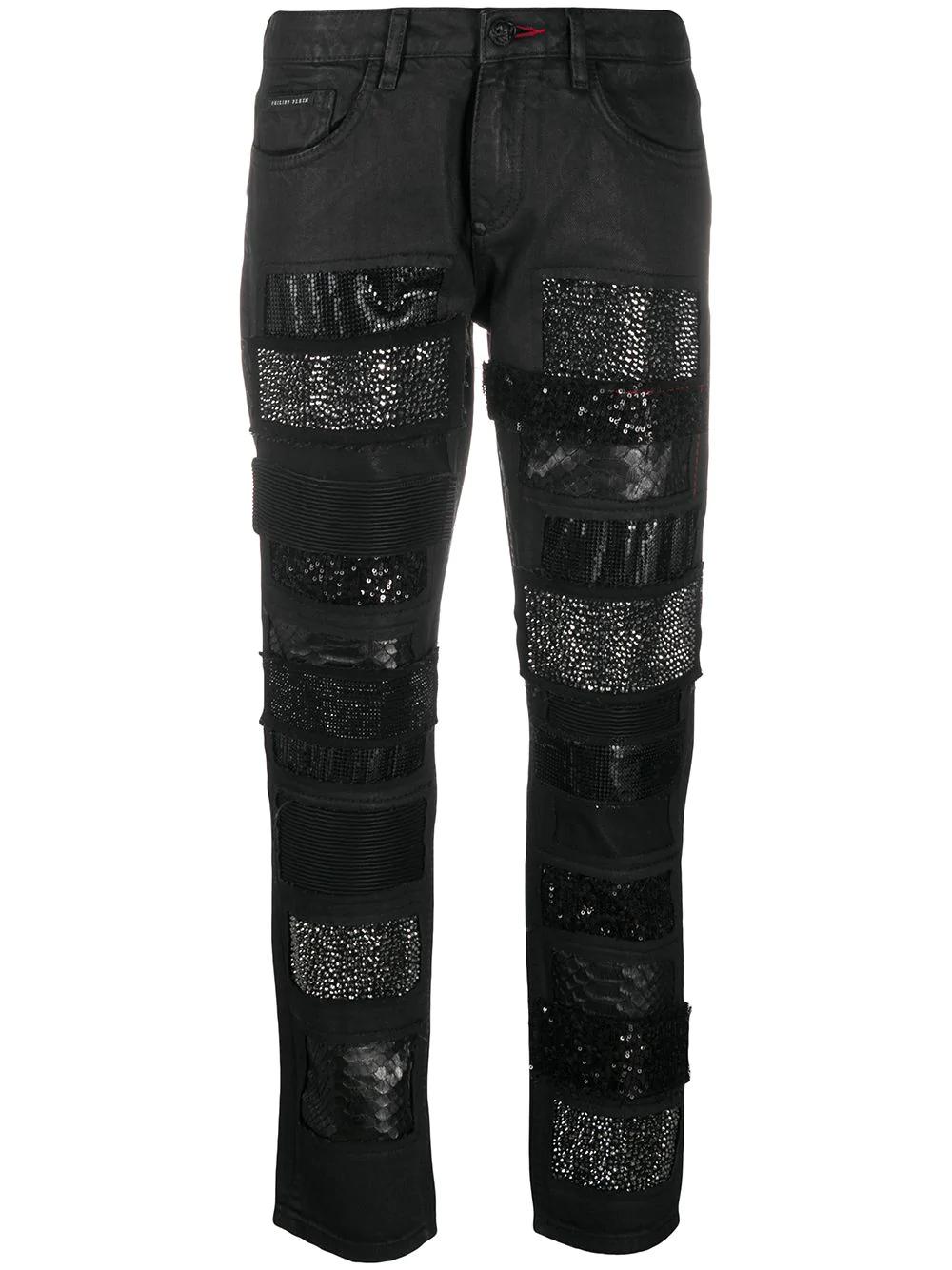 customised boyfriend jeans by PHILIPP PLEIN