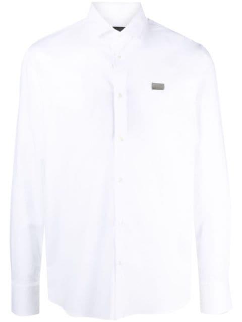 diamond-cut Iconic shirt by PHILIPP PLEIN