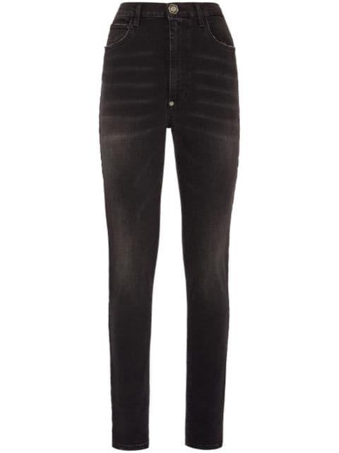 distressed-effect skinny jeans by PHILIPP PLEIN