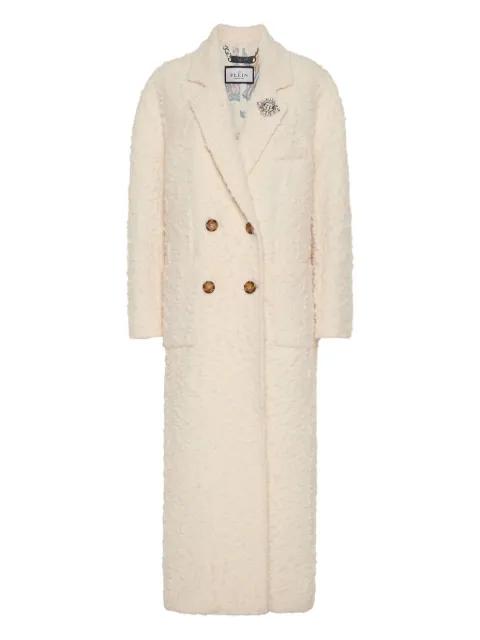 double-breasted coat by PHILIPP PLEIN