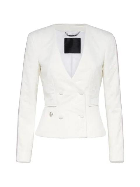 double-breasted fitted blazer by PHILIPP PLEIN
