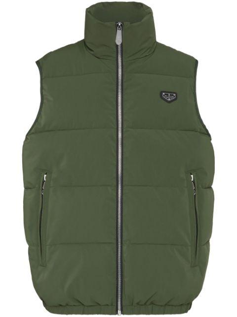 down gilet by PHILIPP PLEIN