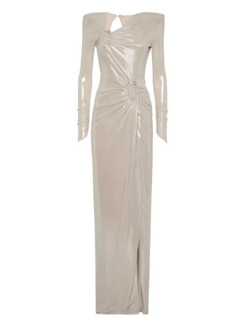 draped evening dress by PHILIPP PLEIN