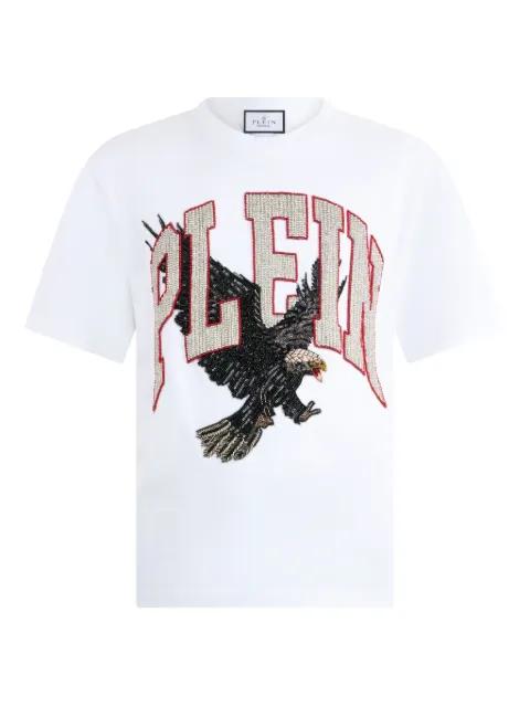 eagle crew-neck T-shirt by PHILIPP PLEIN