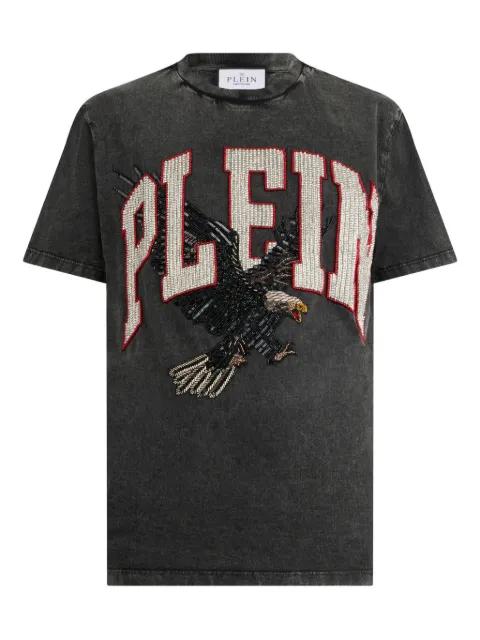 eagle crew-neck T-shirt by PHILIPP PLEIN