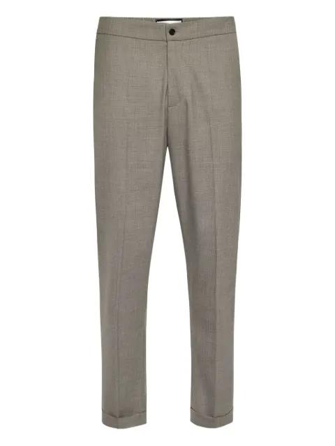 elasticated-waistband cuffed trousers by PHILIPP PLEIN