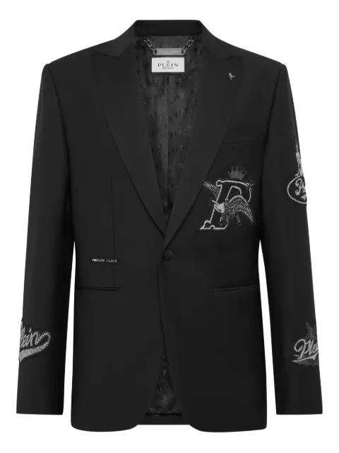 embroidered blazer by PHILIPP PLEIN