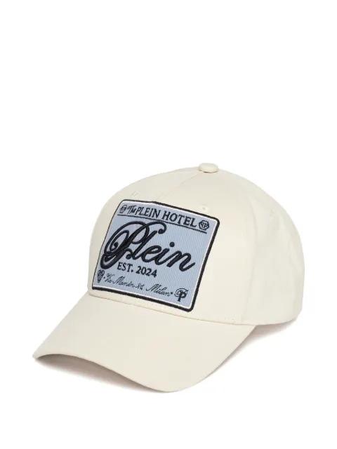 embroidered-patch baseball cap by PHILIPP PLEIN