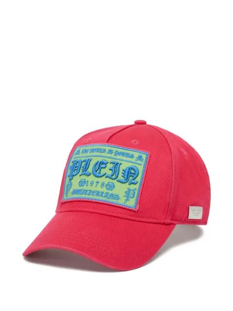 embroidered patch baseball cap by PHILIPP PLEIN