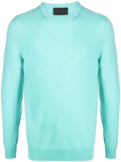fine-knit skull-motif jumper by PHILIPP PLEIN