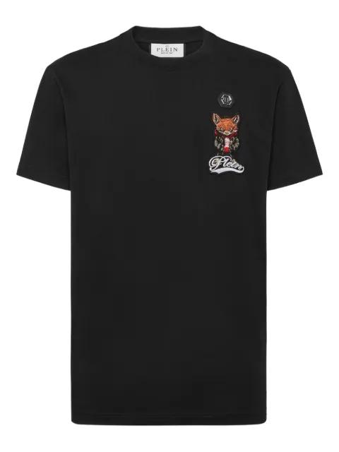 fox-patch T-shirt by PHILIPP PLEIN