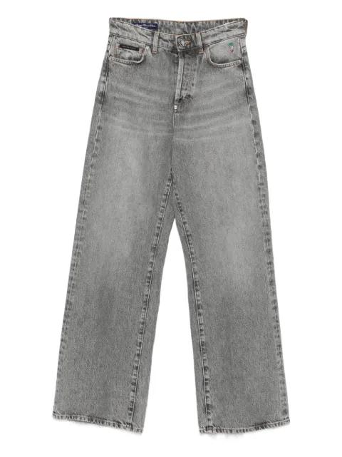 frayed-hem jeans by PHILIPP PLEIN