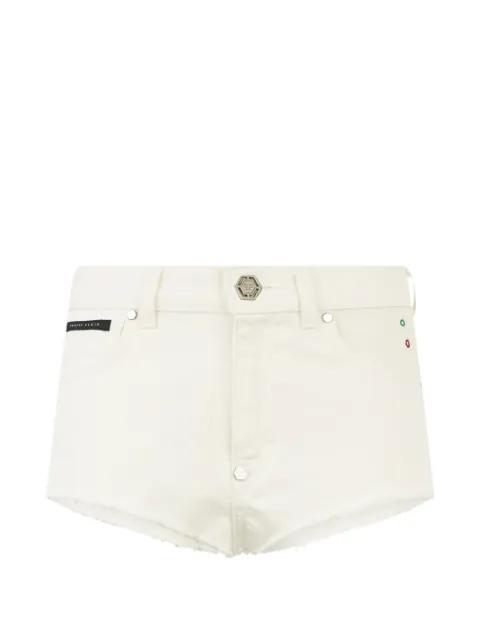 frayed shorts by PHILIPP PLEIN