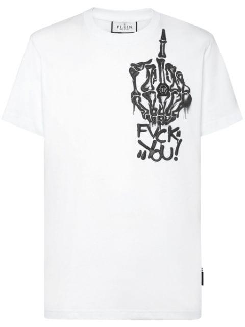 graphic-print T-shirt by PHILIPP PLEIN