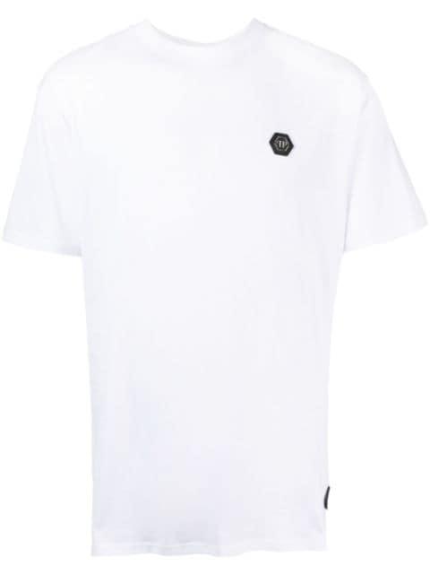 graphic-print cotton t-shirt by PHILIPP PLEIN
