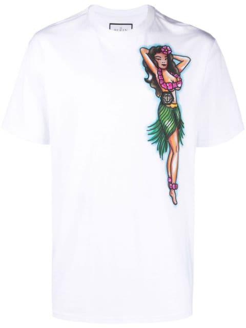 graphic-print short-sleeve T-shirt by PHILIPP PLEIN