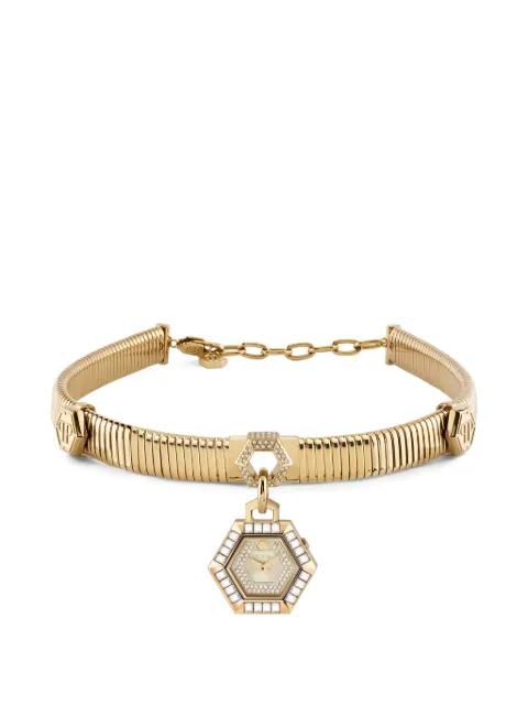 hexagon 27mm neklace watch by PHILIPP PLEIN