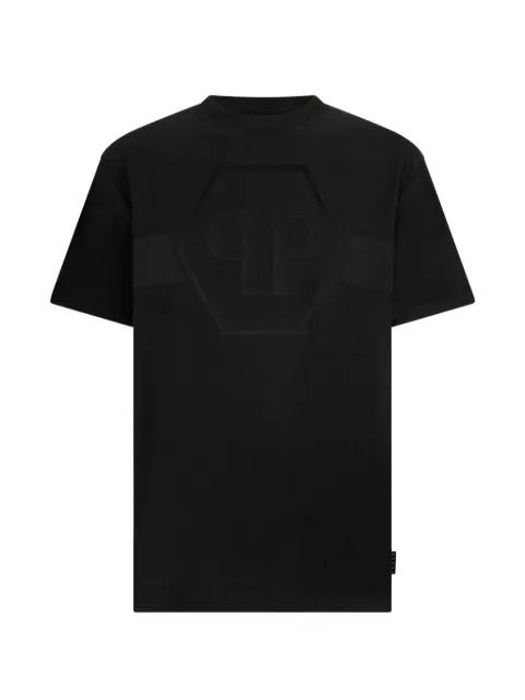 hexagon round-neck T-shirt by PHILIPP PLEIN