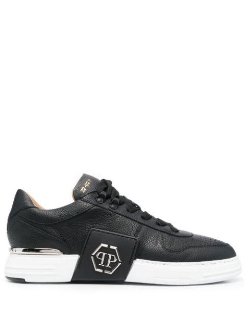 hexagonal low-top sneakers by PHILIPP PLEIN