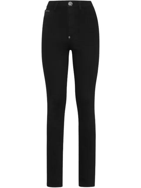 high-waisted jeans by PHILIPP PLEIN
