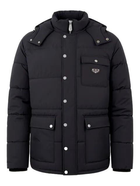hoodied-puffer jacket by PHILIPP PLEIN