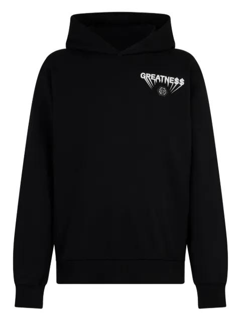 hoodied sweatshirt by PHILIPP PLEIN