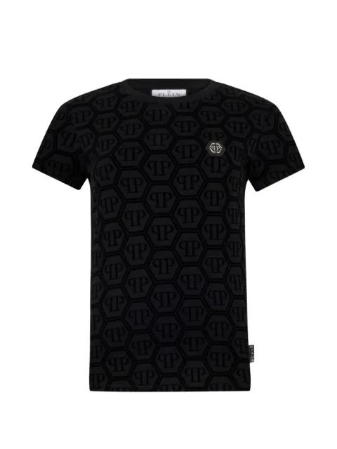jacquard monogram T-shirt by PHILIPP PLEIN