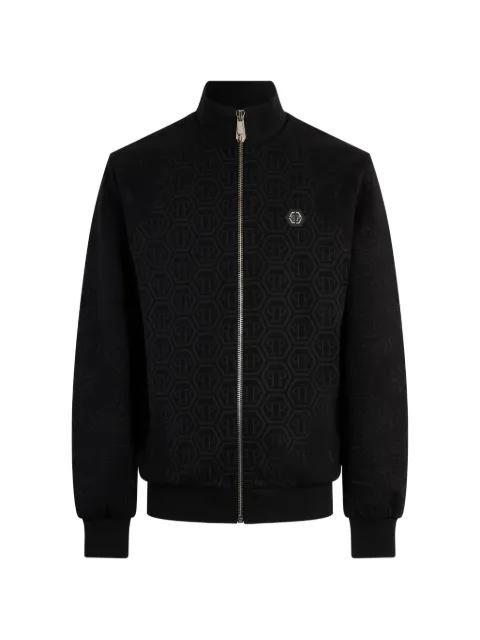 jacquard monogram tracksuit jacket by PHILIPP PLEIN