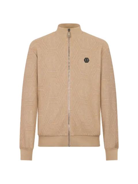 jacquard monogram tracksuit jacket by PHILIPP PLEIN