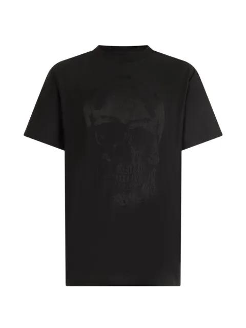 jacquard skull round neck T-shirt by PHILIPP PLEIN