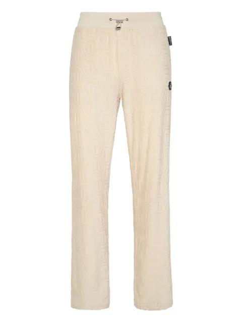 jacquard straight-leg trousers by PHILIPP PLEIN