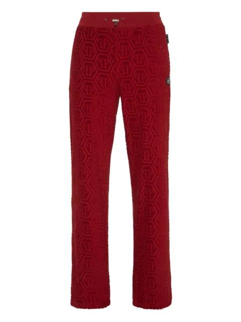 jacquard track pants by PHILIPP PLEIN