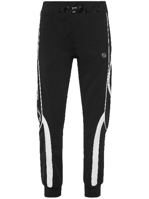 jersey track trousers by PHILIPP PLEIN