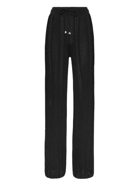 knitted trousers by PHILIPP PLEIN