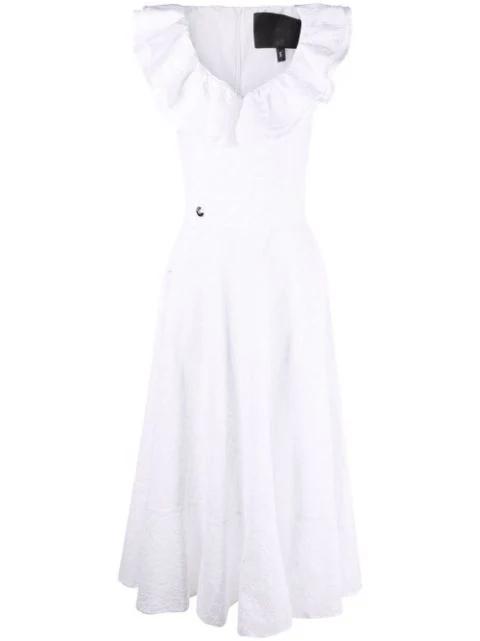 lace-design midi dress by PHILIPP PLEIN