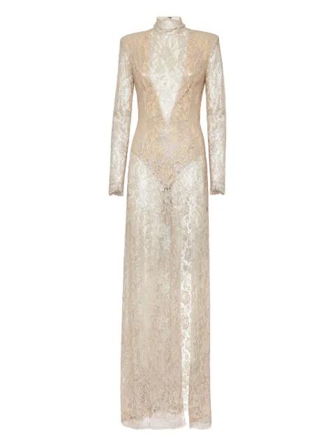 lace maxi dress by PHILIPP PLEIN