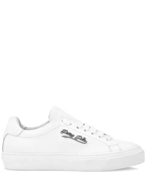 lace-up leather trainers by PHILIPP PLEIN