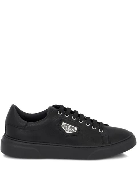 leather logo-plaque sneakers by PHILIPP PLEIN