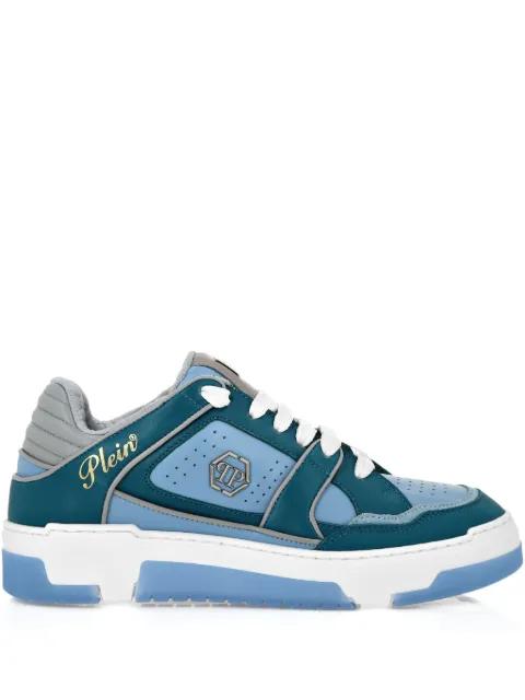leather-panelled sneakers by PHILIPP PLEIN