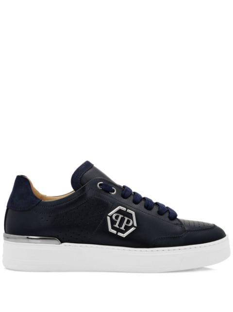 logo-appliqué low-top sneakers by PHILIPP PLEIN