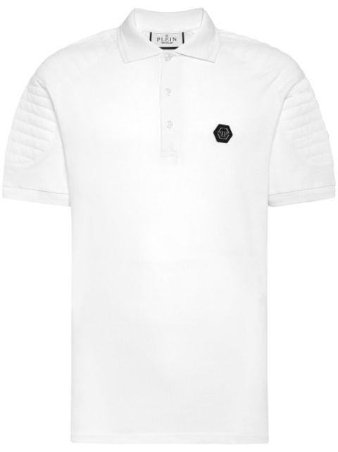 logo-appliqué  polo shirt by PHILIPP PLEIN