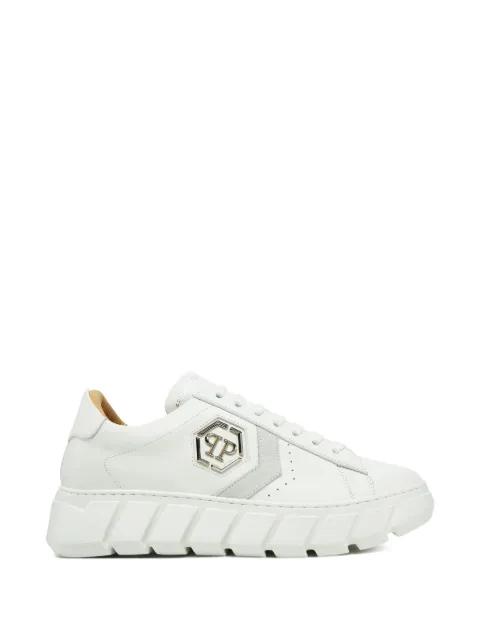logo appliqué sneakers by PHILIPP PLEIN
