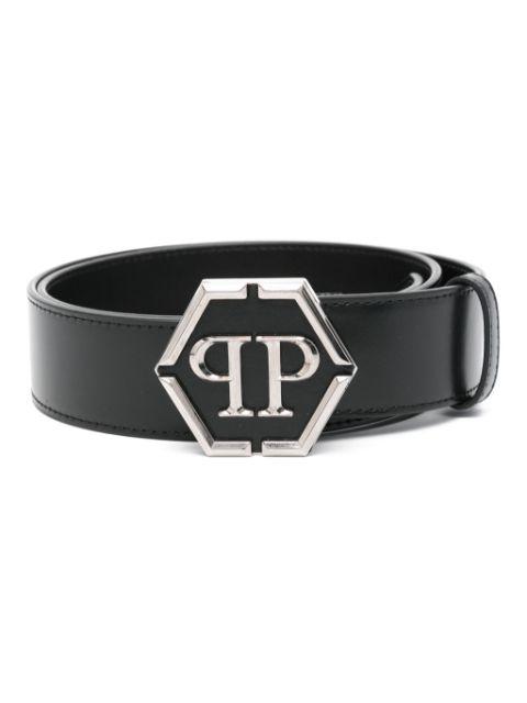 logo-buckle belt by PHILIPP PLEIN