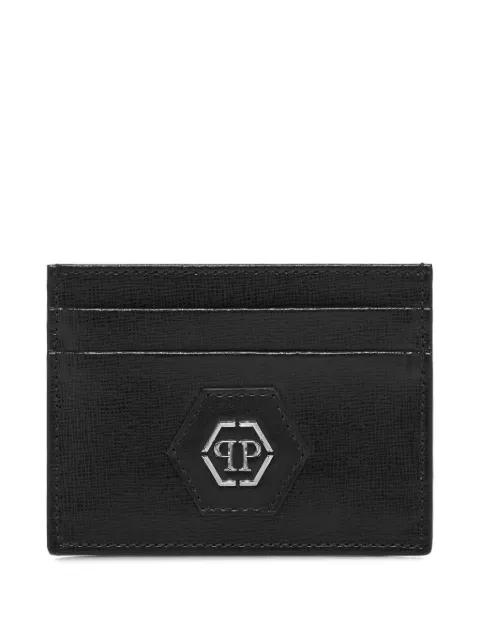 logo-detail cardholder by PHILIPP PLEIN