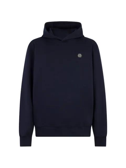 logo-detail hoodie by PHILIPP PLEIN