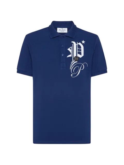 logo-detail polo shirt by PHILIPP PLEIN