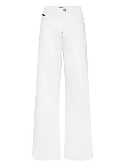 logo-embroidered jeans by PHILIPP PLEIN