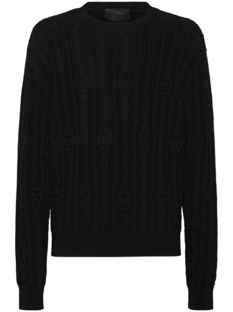 logo-embroidered jumper by PHILIPP PLEIN
