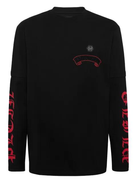 logo-embroidered t-shirt by PHILIPP PLEIN